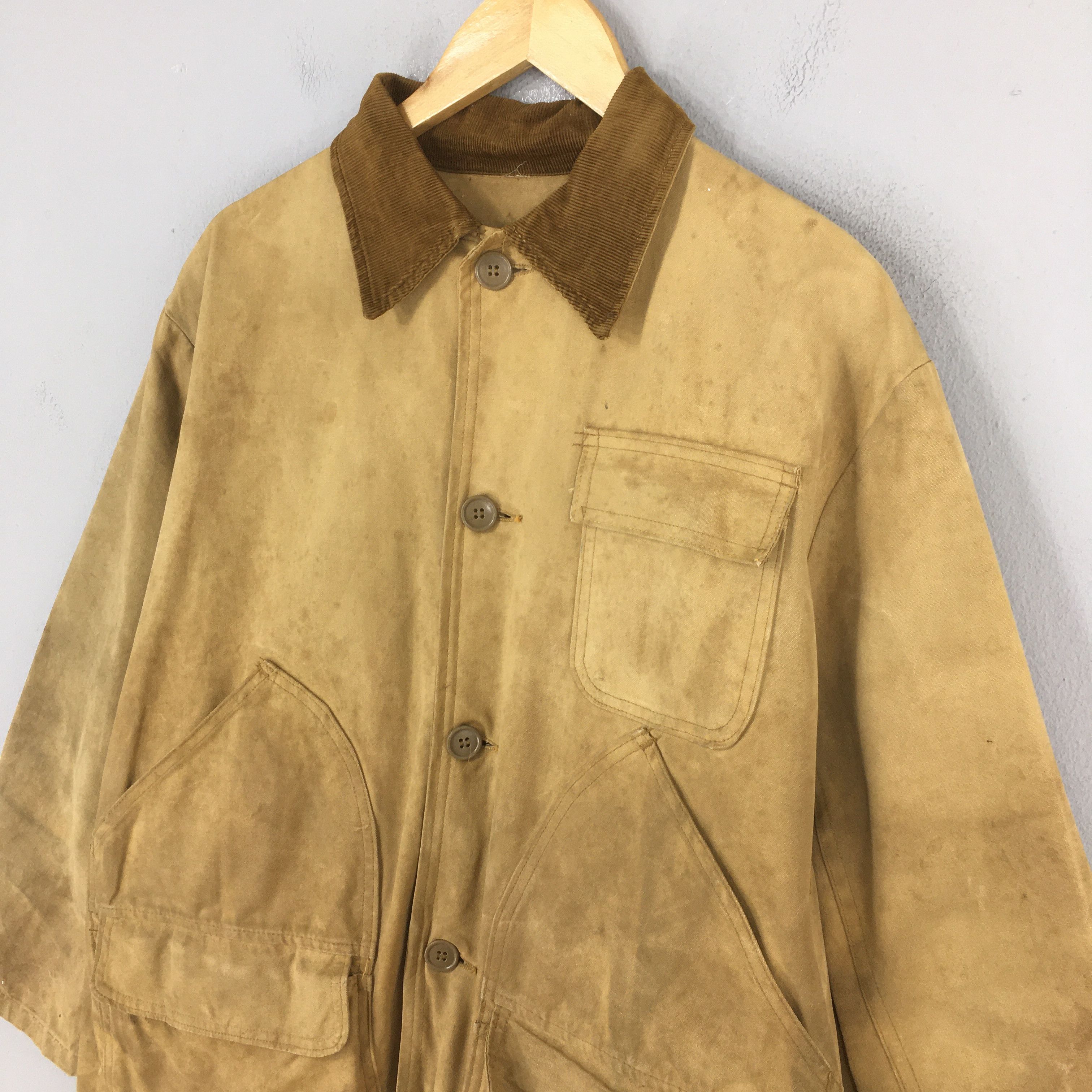 Sears Vintage 1980s Sears Roebuck Chore Duck Brown Jacket XXL Size US XXL / EU 58 / 5 - 3 Thumbnail