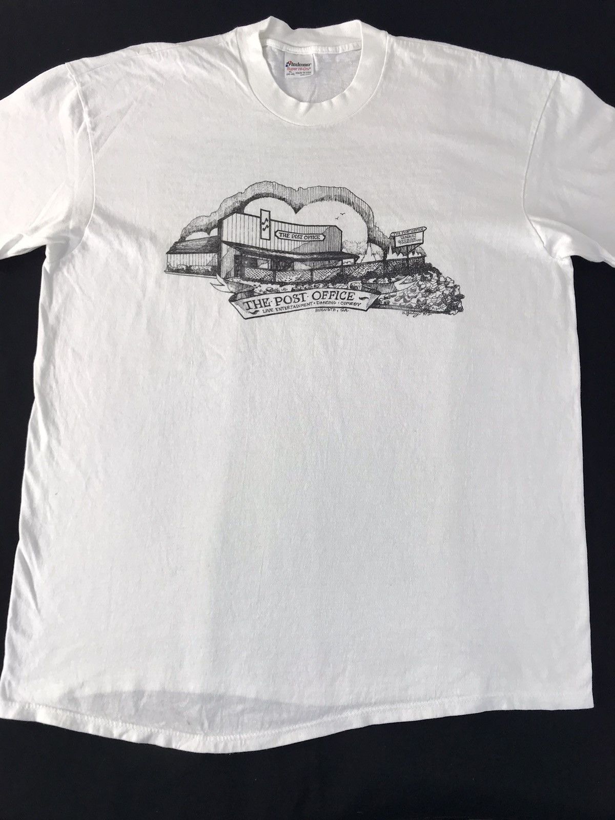 Vintage Stedman The Post Office Sketching Art Tee Unisex Wear Size US L / EU 52-54 / 3 - 3 Thumbnail