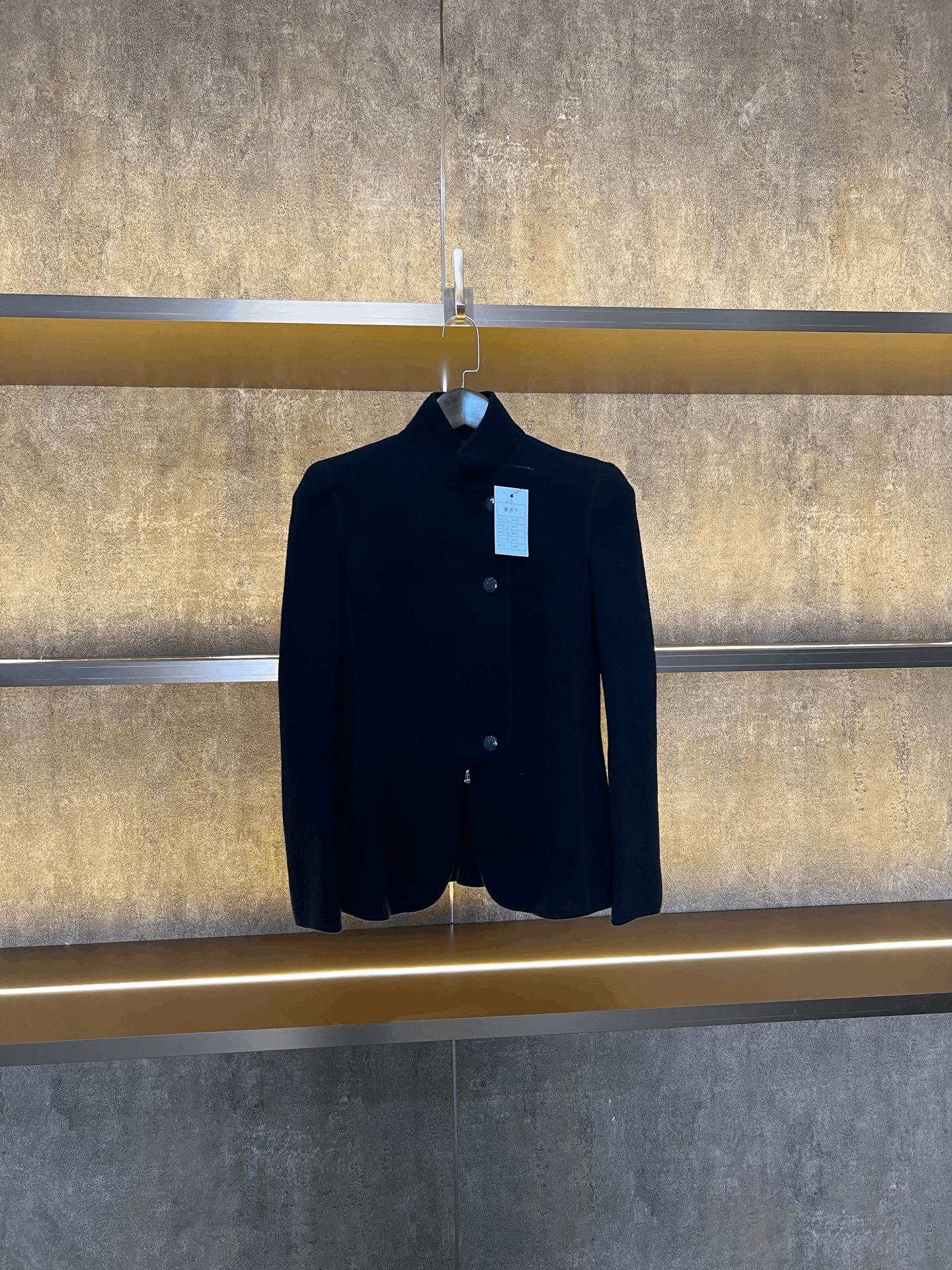 Giorgio Armani Giorgio Armani Slant Button Blazer Size S / US 4 / IT 40 - 1 Thumbnail