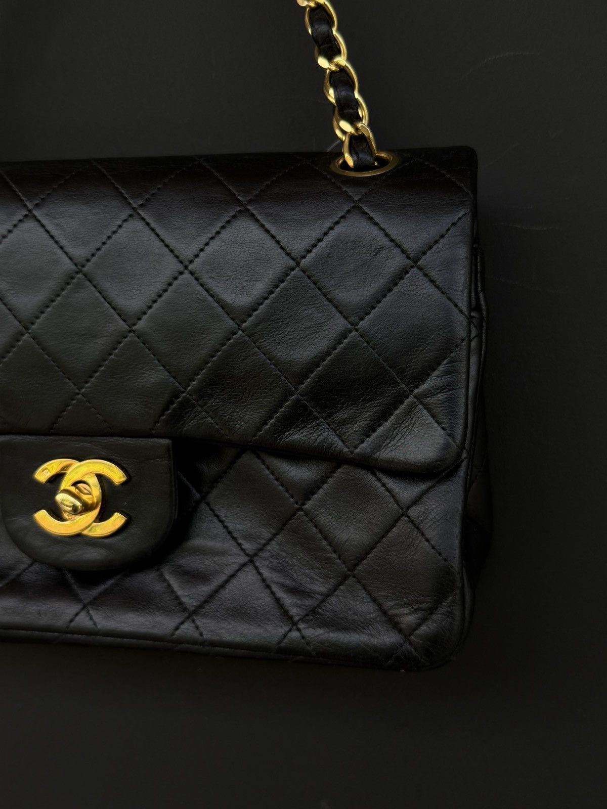 Chanel 1995 Chanel - Small Classic Lambskin Double Flap Size ONE SIZE - 4 Thumbnail