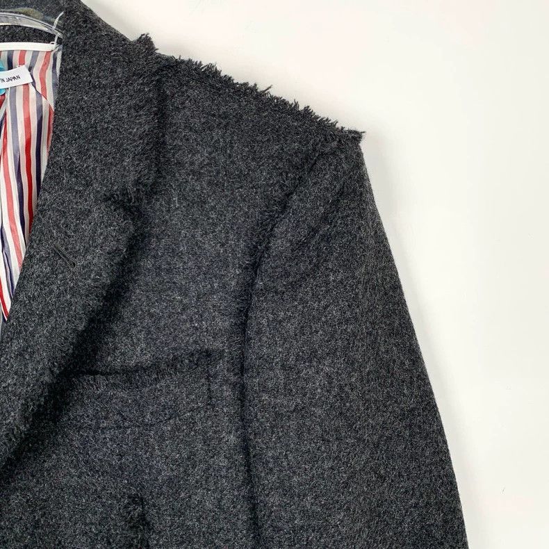 Thom Browne Thom Browne size1 Black and white piping design suit Size 34S - 3 Thumbnail