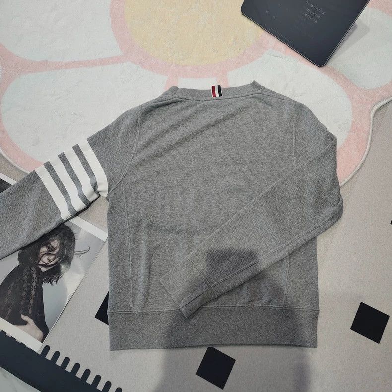 Thom Browne Thom Browne Classic side-closure hoodie Size US XS / EU 42 / 0 - 2 Thumbnail