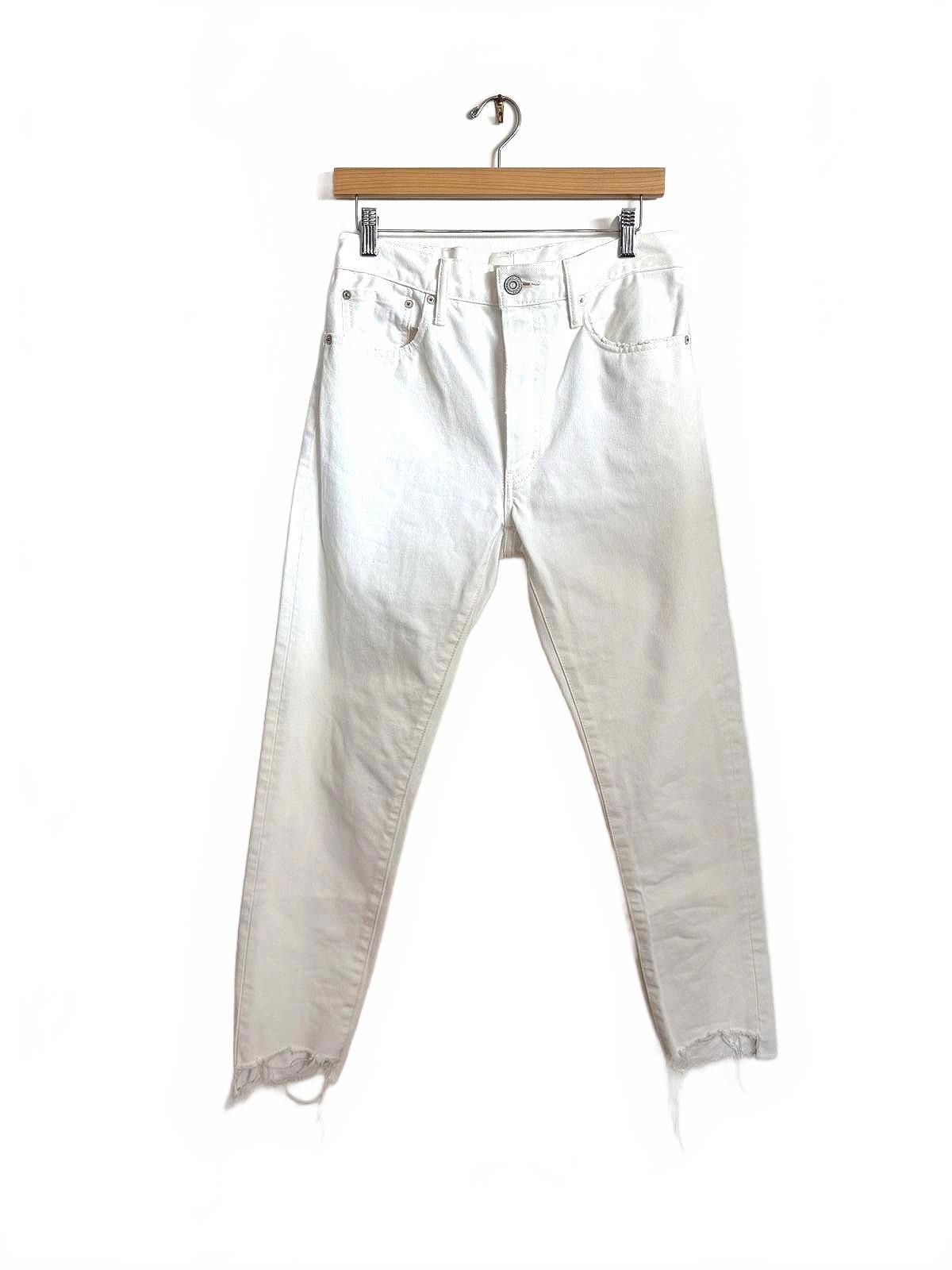 Other Moussy Vintage White Skinny Jeans Size 30" / US 8 / IT 44 - 1 Thumbnail