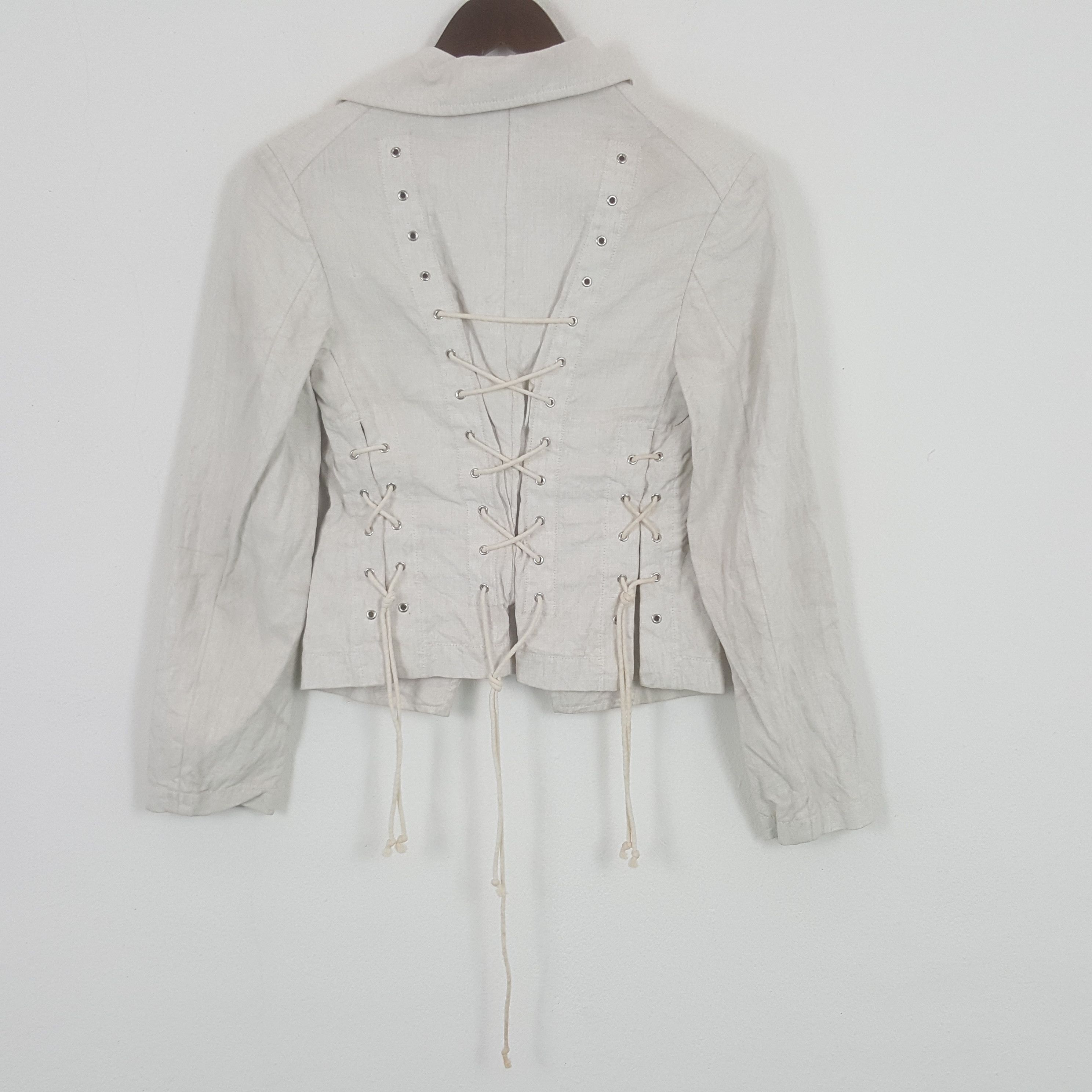 Y's × Yohji Yamamoto Vintage Y's Yohji Yamamoto Rare Design Jacket Size US XS / EU 42 / 0 - 3 Thumbnail