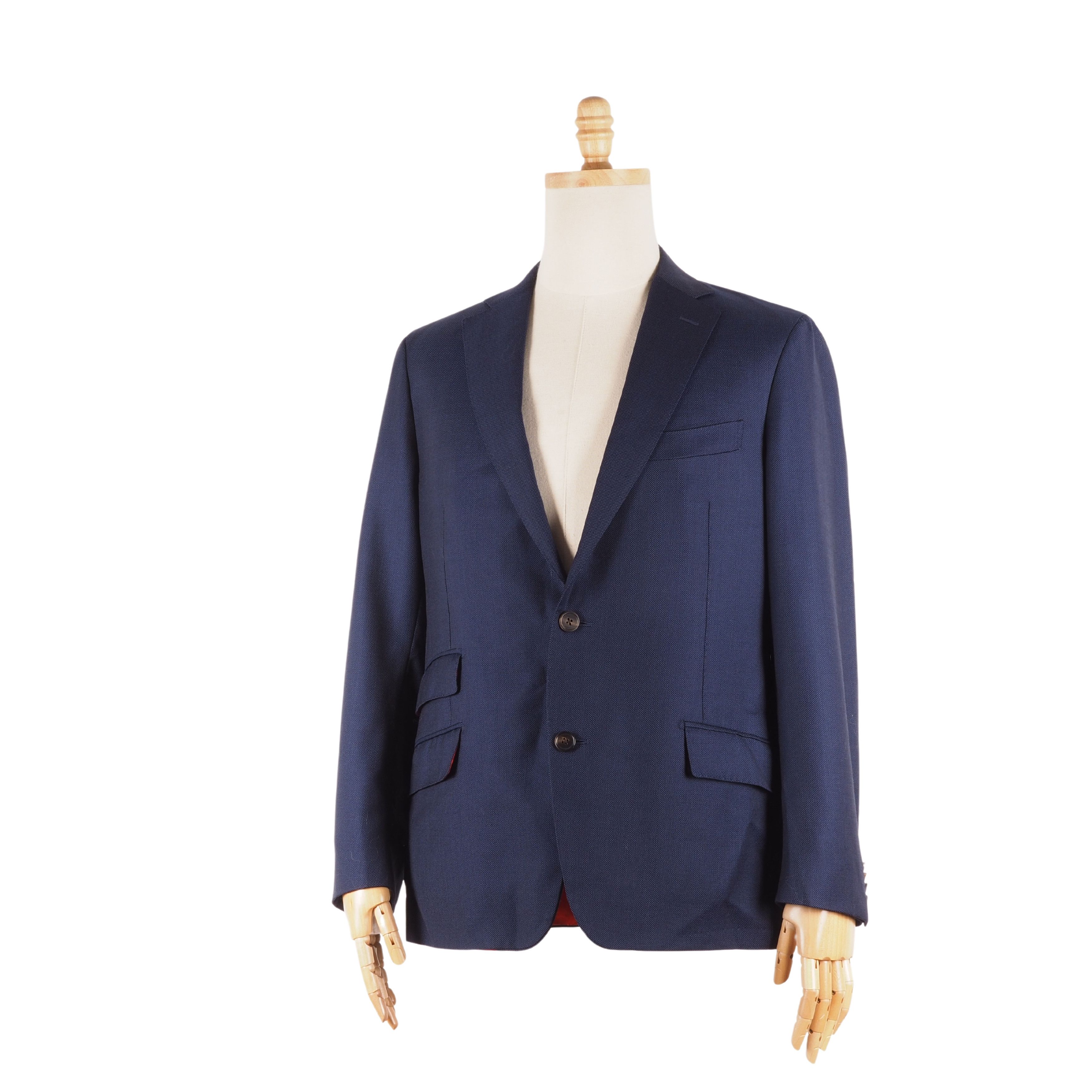 Suitsupply Suitsupply Sienna Blue Pure Wool Sport Coat Blazer Jacket Size 40R - 1 Thumbnail