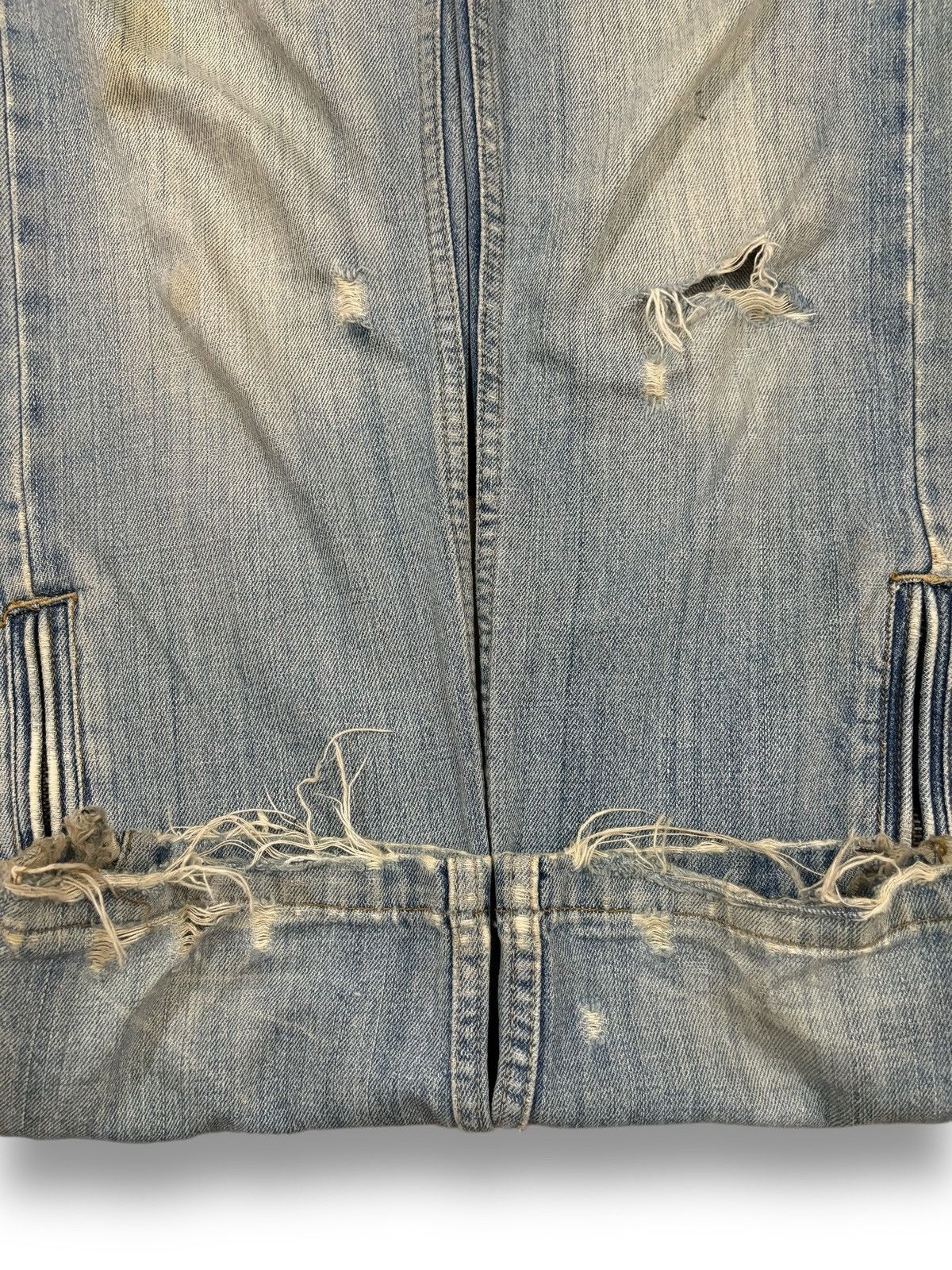 KMRii Vintage Kiliwatch Mud Wash Distressed Punk Grunge Jeans Size US 32 / EU 48 - 9 Thumbnail