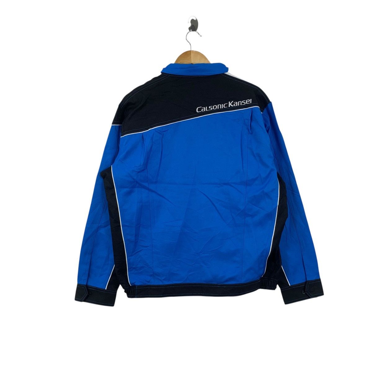Vintage Vintage CALSONIC KANSEI RACING TEAM Engineer Uniform Jacket Size US XXL / EU 58 / 5 - 7 Thumbnail