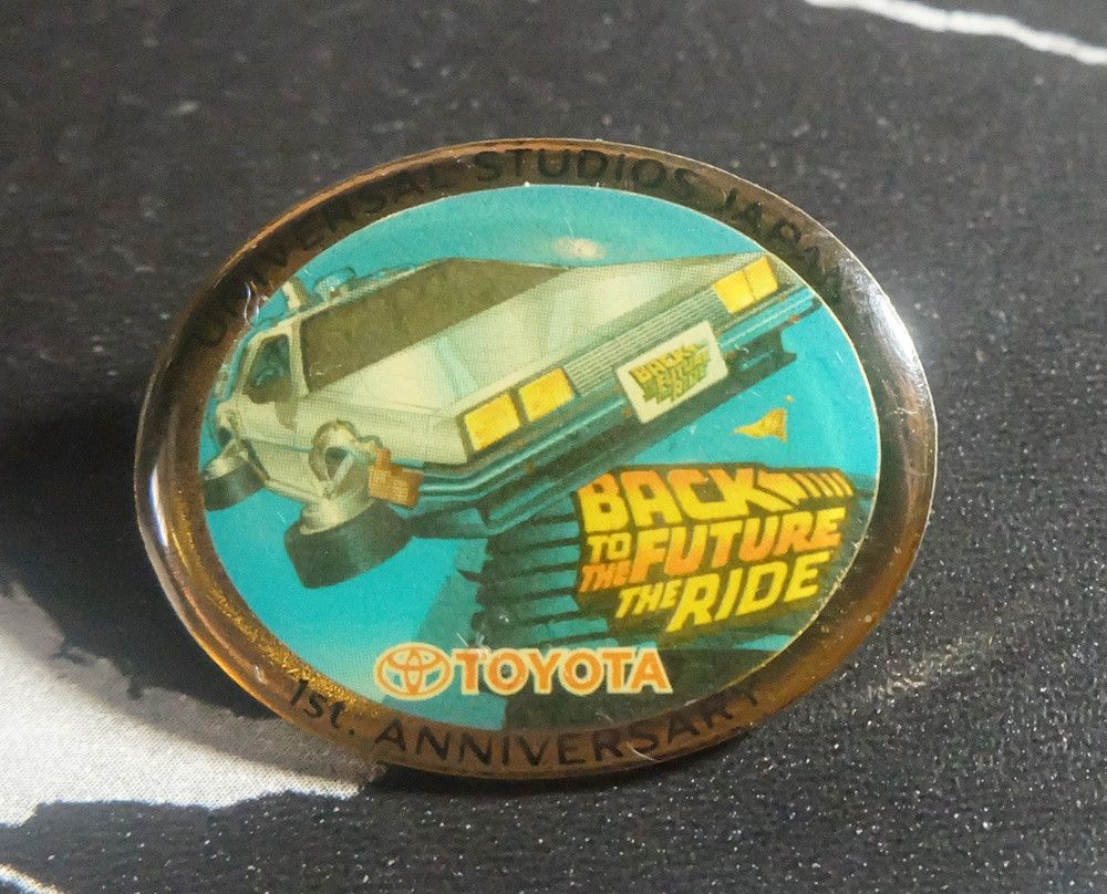 Universal Studios Vintage Pin USJ Back to the Future – 1st Anniversary Edition Size ONE SIZE - 1 Thumbnail