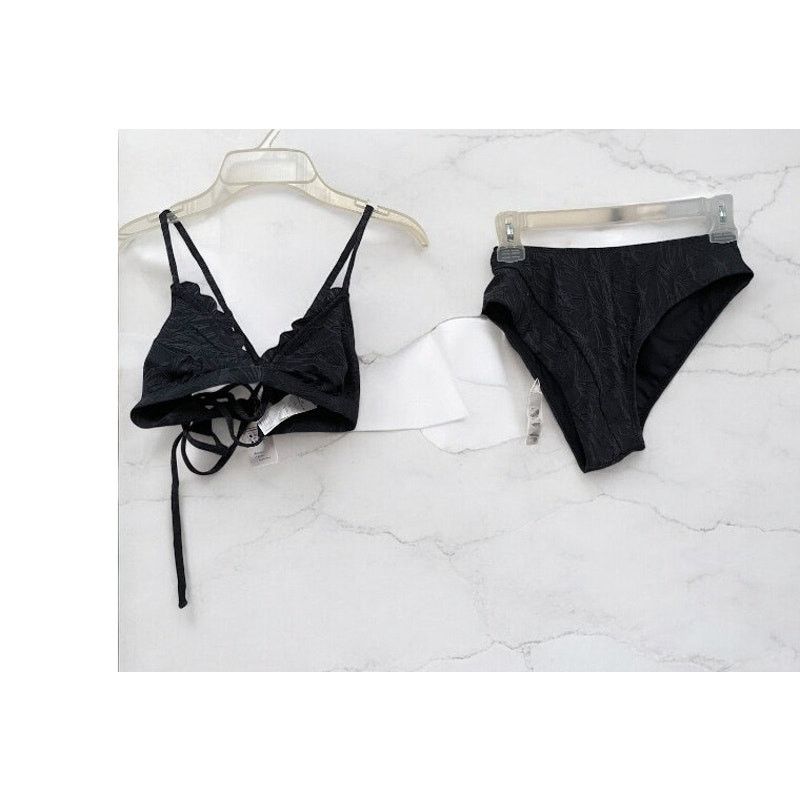 Unknown London Women's Black Bikini 2 Piece Swimsuit Top Size XS Swimwear Size XS / US 0-2 / IT 36-38 - 1 Thumbnail