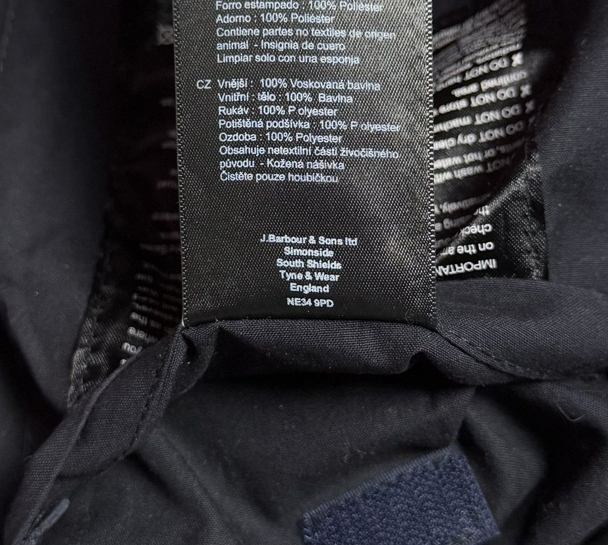 Barbour Barbour International Simonside Wax Cotton Jacket Size US M / EU 48-50 / 2 - 20 Thumbnail