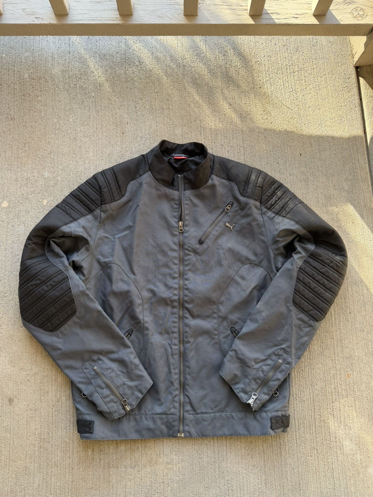 Puma Vintage puma moto jacket Size US M / EU 48-50 / 2 - 1 Thumbnail