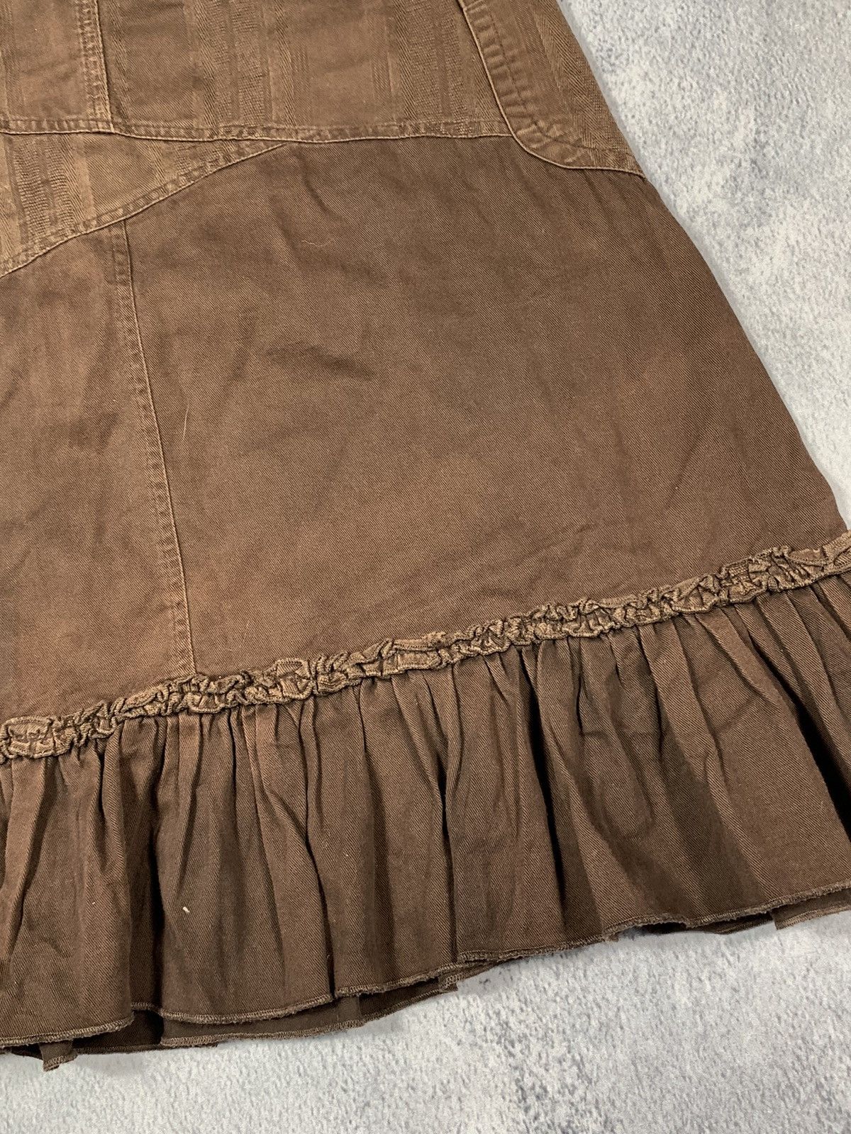 Japanese Brand × Vintage Vintage Y2K Japanese flared midi skirt streetwear size Size 32" / US 10 / IT 46 - 13 Thumbnail