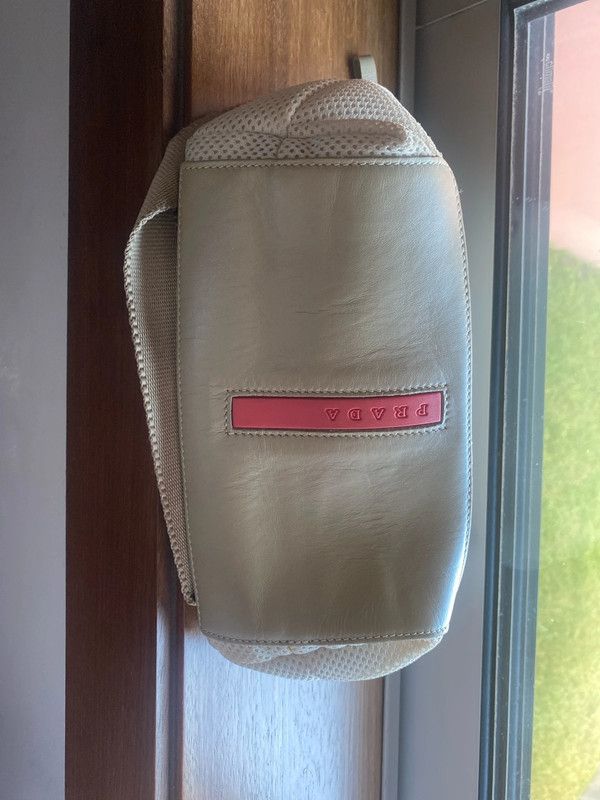 Prada Prada Sport Bag Mesh Neoprene Red Tab 1999 Nylon Boho EX0143 Size ONE SIZE - 2 Thumbnail