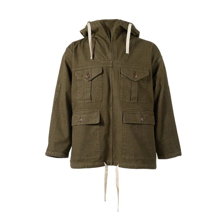 Japanese Brand Houston - Denim Smock Parka Size US S / EU 44-46 / 1 - 16 Thumbnail
