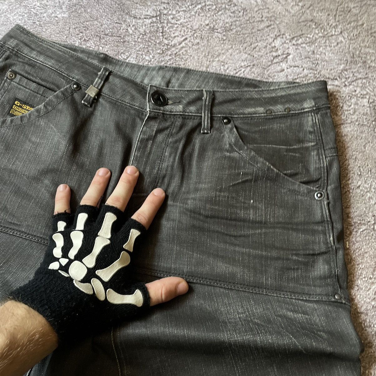 Vintage Vintage 90s G-Star Distressed Cargo Skirt Grunge Y2K Logo 30 Size 30" / US 8 / IT 44 - 2 Thumbnail