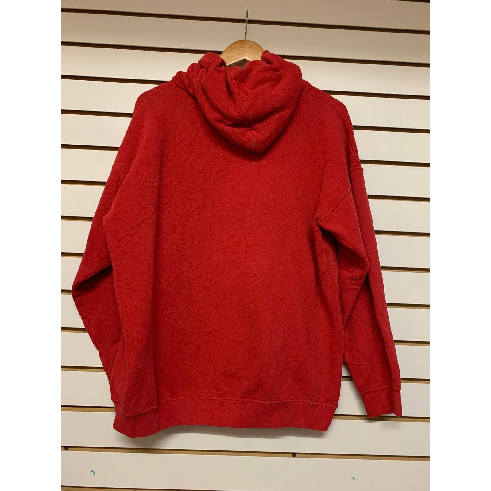Gildan Vintage Wisconsin Badgers hoodie Sweatshirt size large 1990s Size US L / EU 52-54 / 3 - 6 Thumbnail