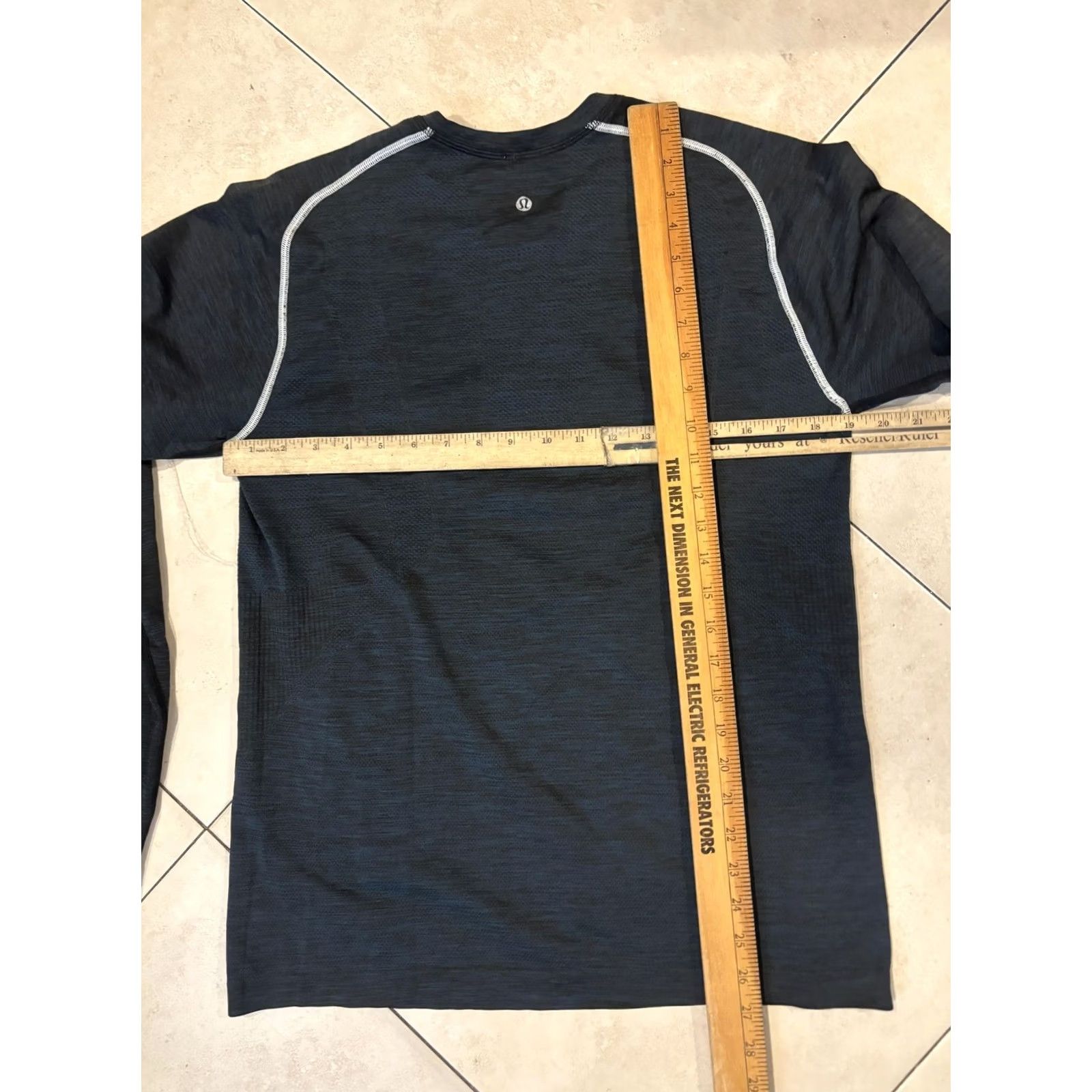 Lululemon Lululemon Shirt Mens Large Blue Long Sleeve Crewneck Raglan Athletic Performance Size US L / EU 52-54 / 3 - 6 Thumbnail