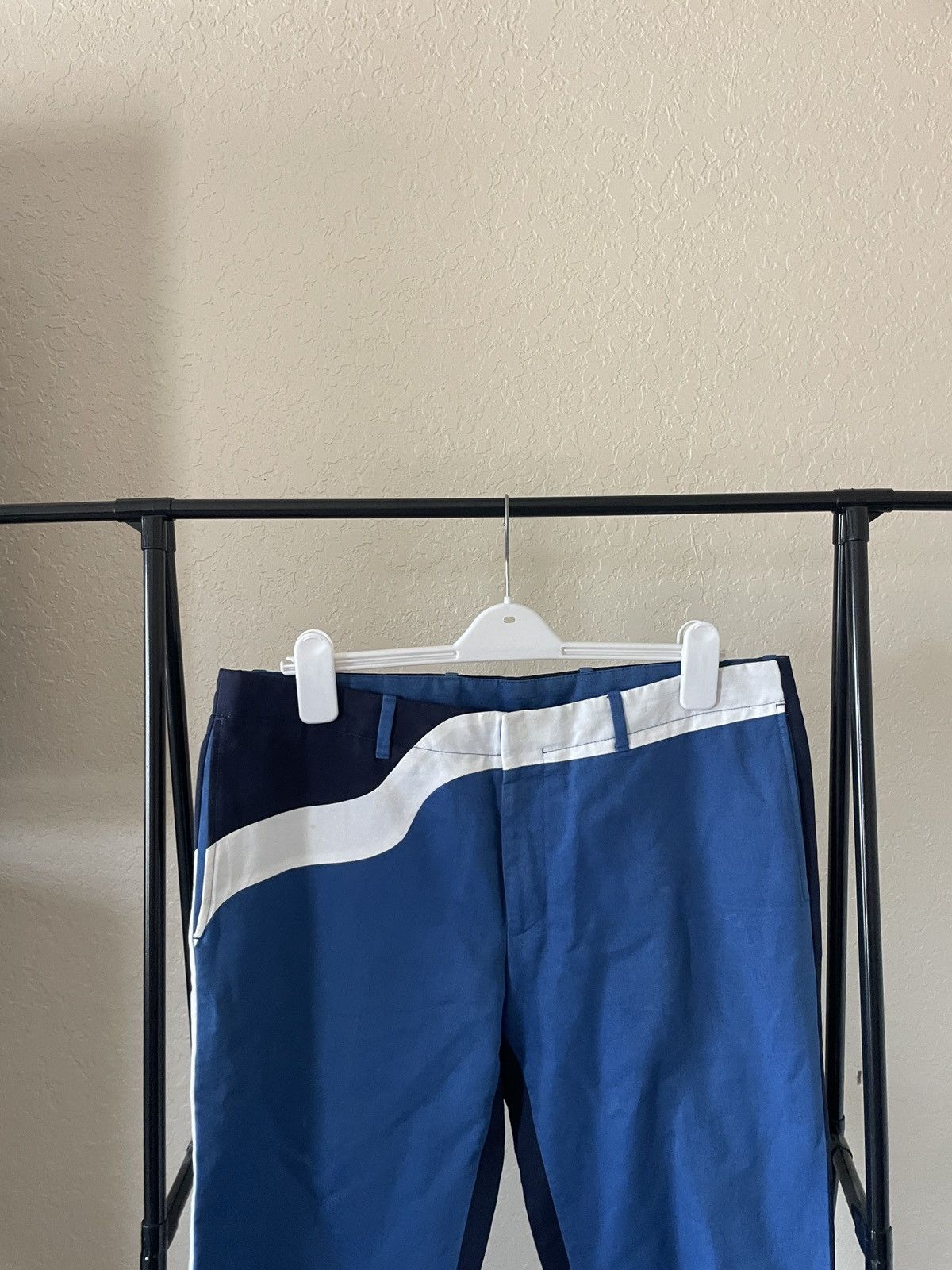 Kenzo Color Block Cotton/Linen FF pants Size US 36 / EU 52 - 2 Thumbnail