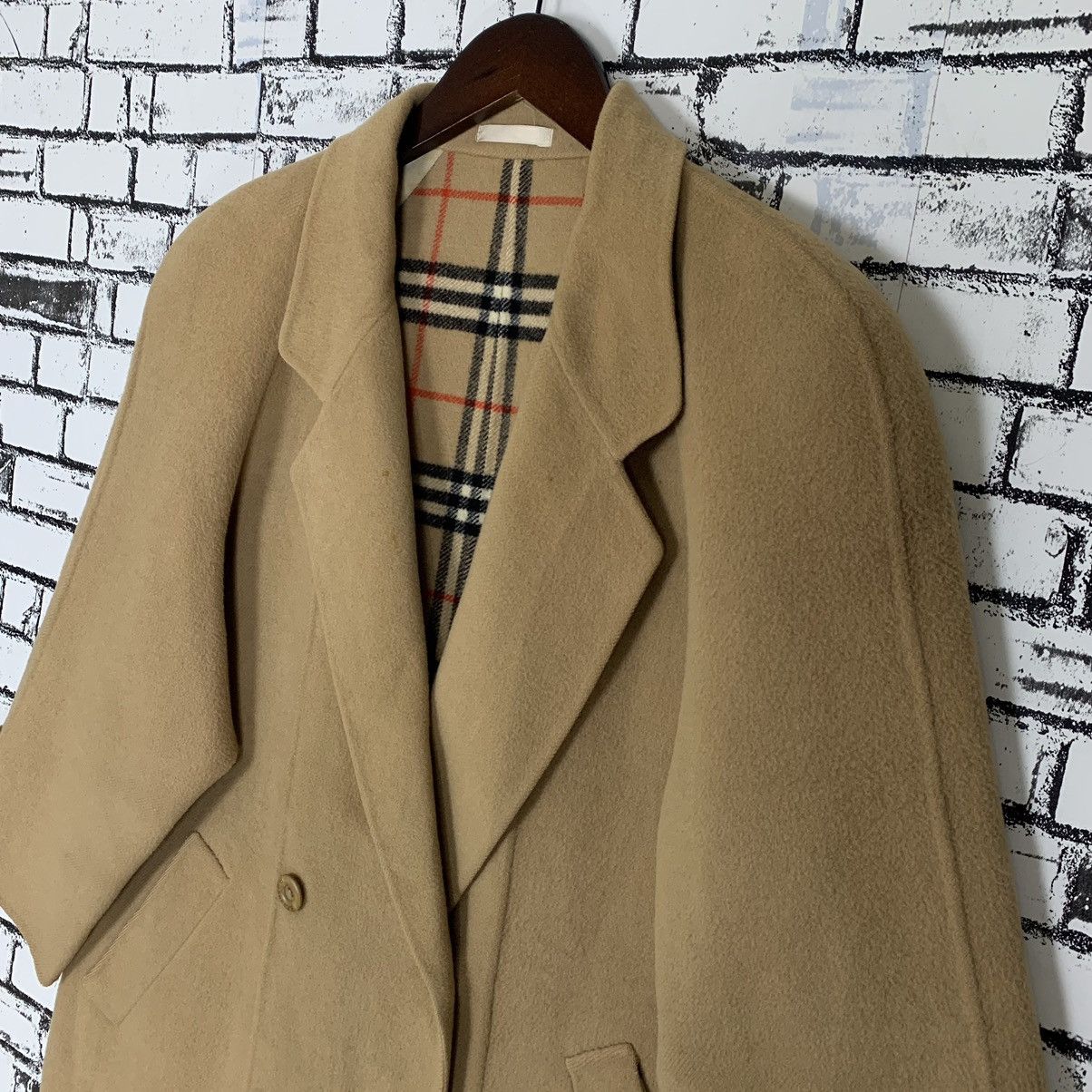 Burberry × Vintage Vintage Burberry Nova Check Wool Jacket Size M / US 6-8 / IT 42-44 - 3 Thumbnail