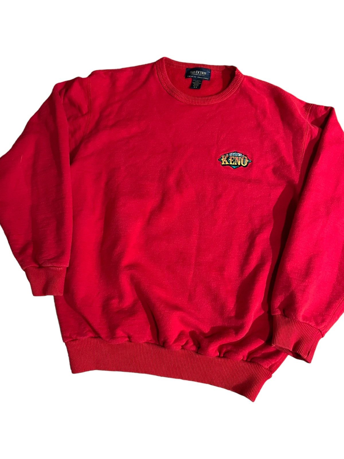 Other Vintage 90s Keno Lottery Crew Sweatshirt Baggy Oversized Size US M / EU 48-50 / 2 - 2 Thumbnail