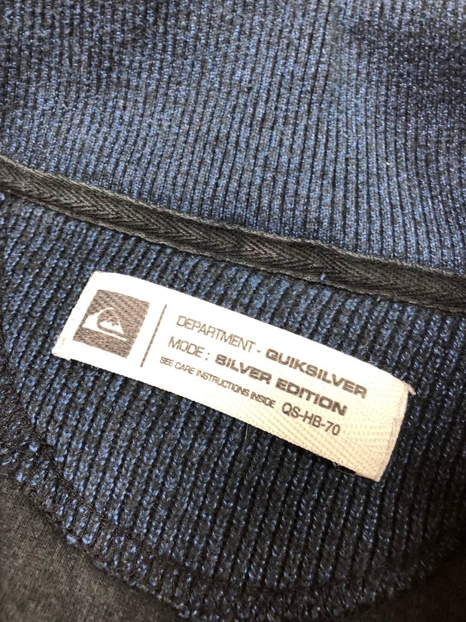 Quiksilver Quiksilver Sweater Large 1/4 Zip Long Sleeve Vintage mens Size US XXL / EU 58 / 5 - 2 Thumbnail