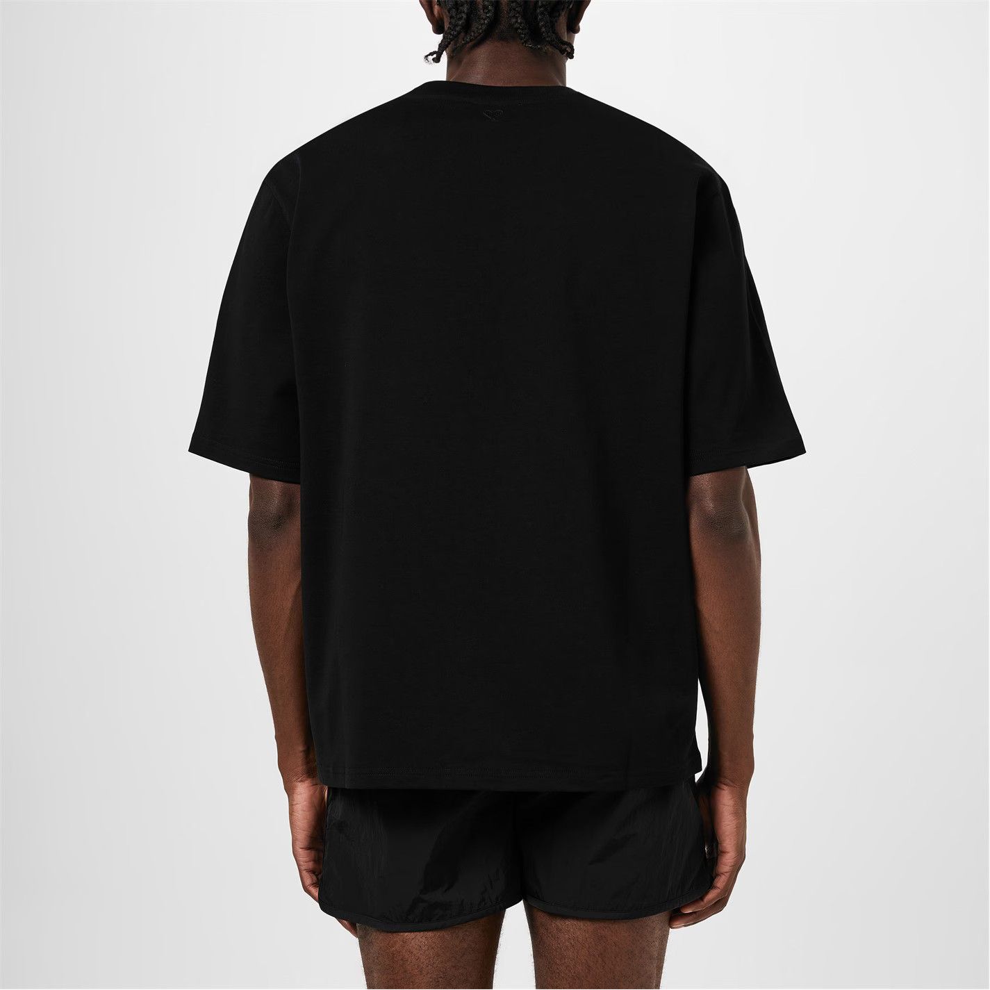 AMI o1g2r1mq0326 Organic Cotton Logo T-Shirt in Black Size US S / EU 44-46 / 1 - 4 Thumbnail