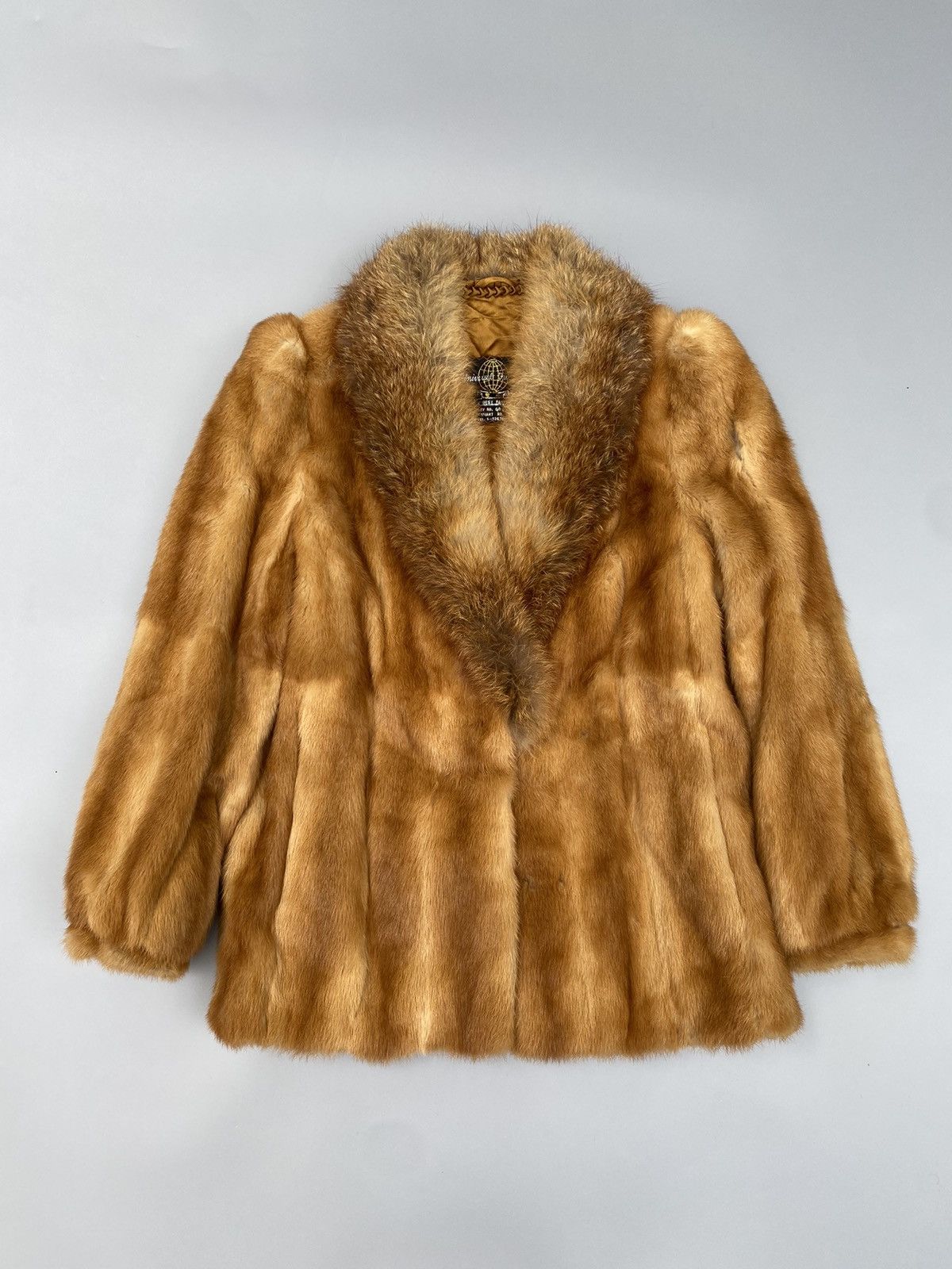 Vintage Vintage- Universal Fur Co - Single Hook Fox Fur Coat Size S / US 4 / IT 40 - 5 Thumbnail