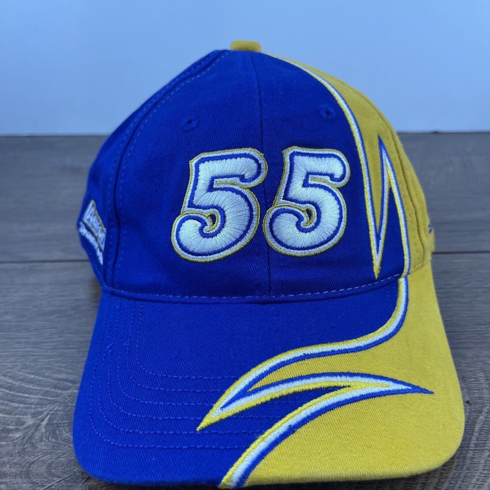 Other Michael Waltrip Racing Hat NAPA 55 Car Blue Adjustable Hat B Size ONE SIZE - 1 Thumbnail