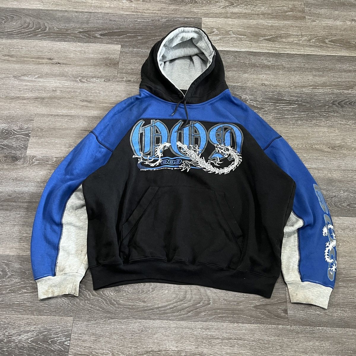 Sweat à Capuche Vintage Années 90 Top Heavy Double Dragon - Taille M, Occasion Bon état