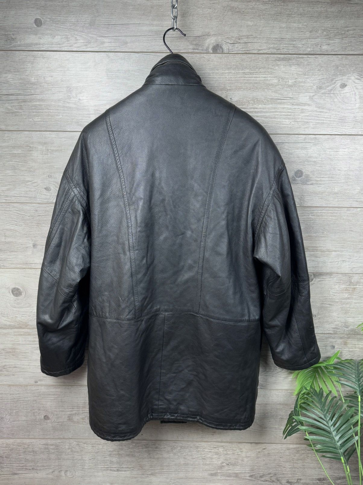Burberry Burberry Insulated Leather Jacket With An Additional Vest Size US L / EU 52-54 / 3 - 19 Thumbnail