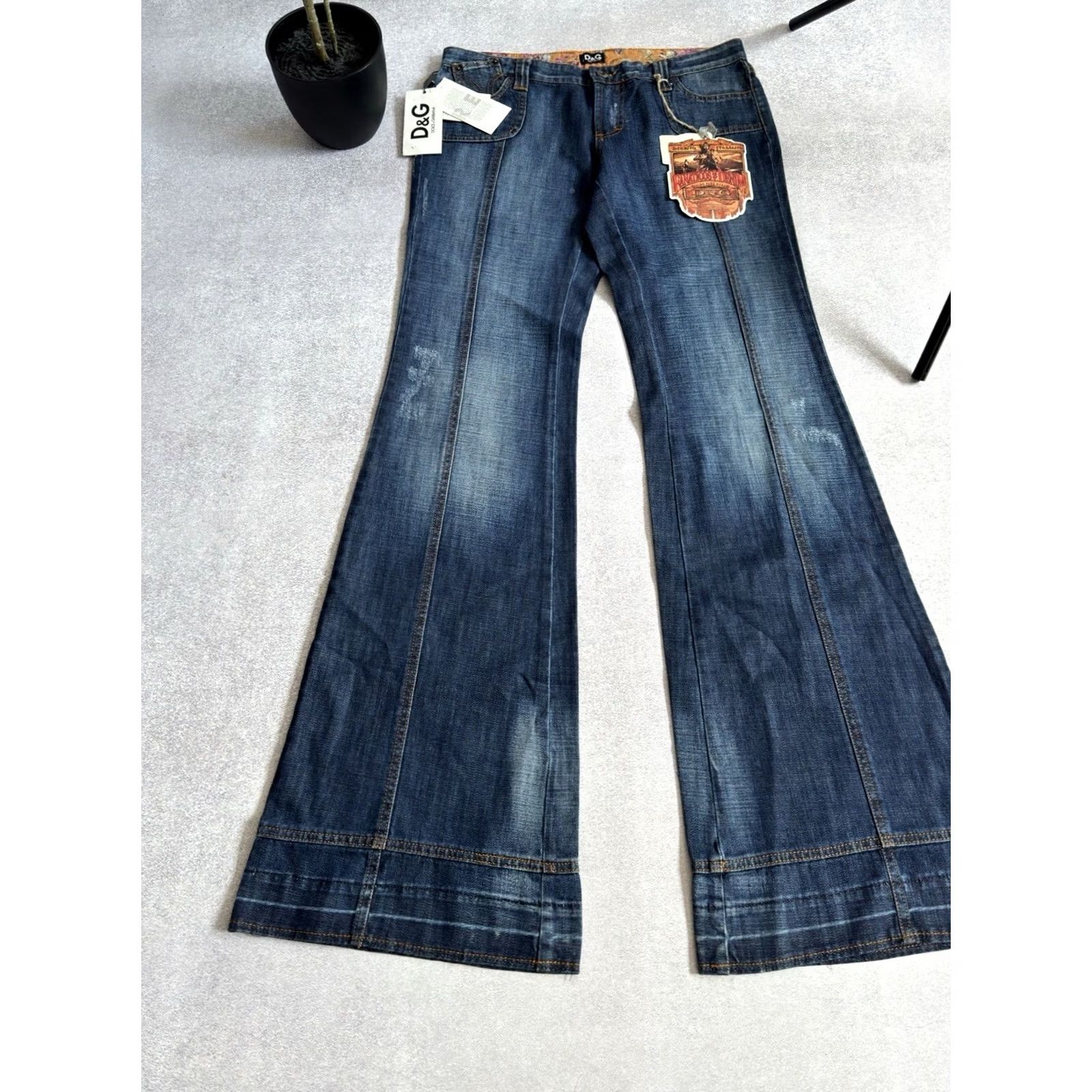 Dolce & Gabbana VINTAGE Dolce&Gabbana Women Bootcut Jeans 28/42 M 
