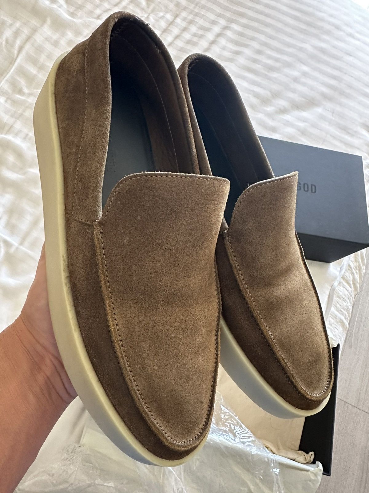 Fear of God 7th collection loafer taupe Size US 9.5 / EU 42-43 - 8 Thumbnail