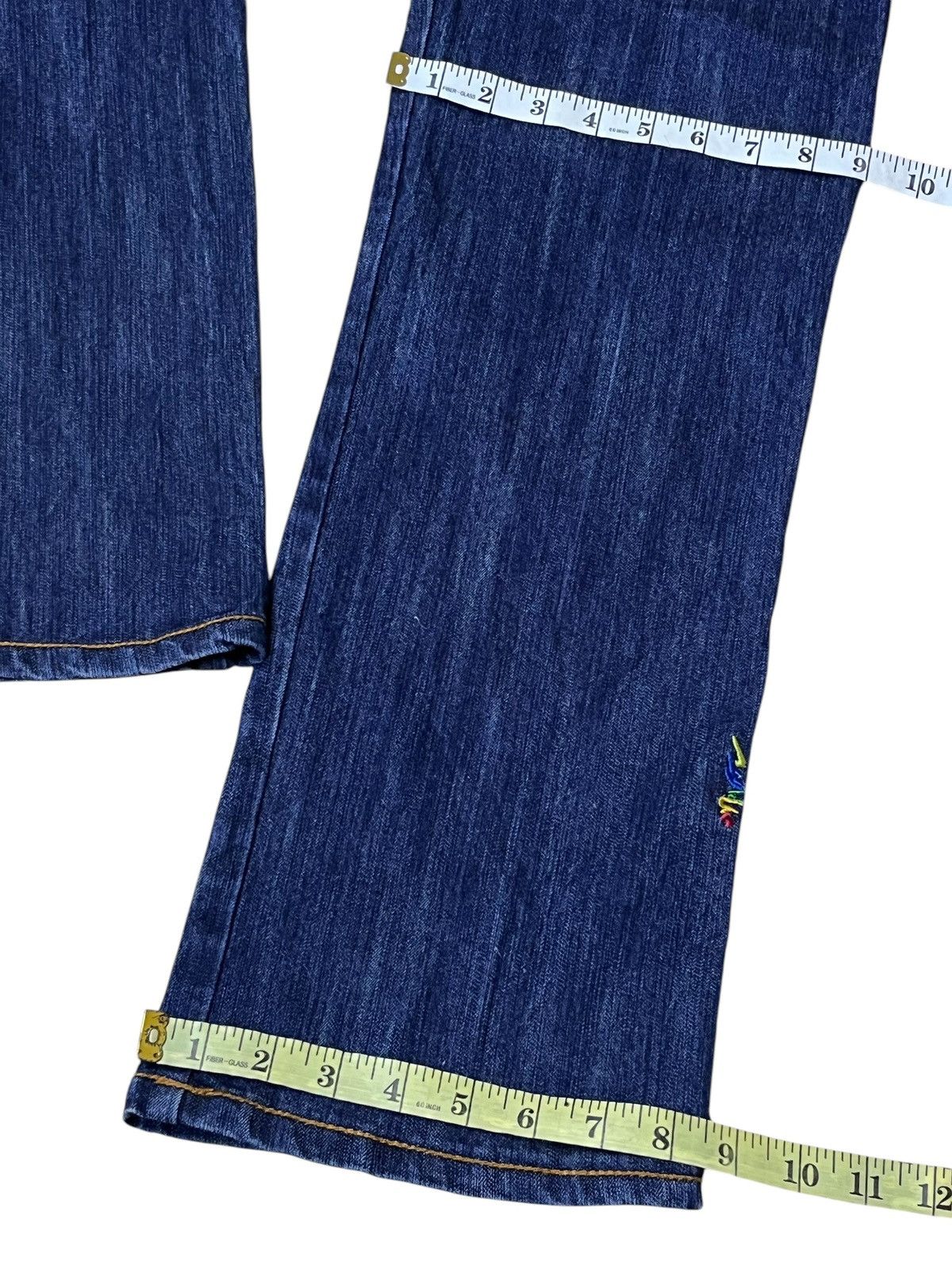 Coogi COOGI AUSTRALIA EMBROIDERY RASTA LOGO JEANS Size US 35 - 15 Thumbnail