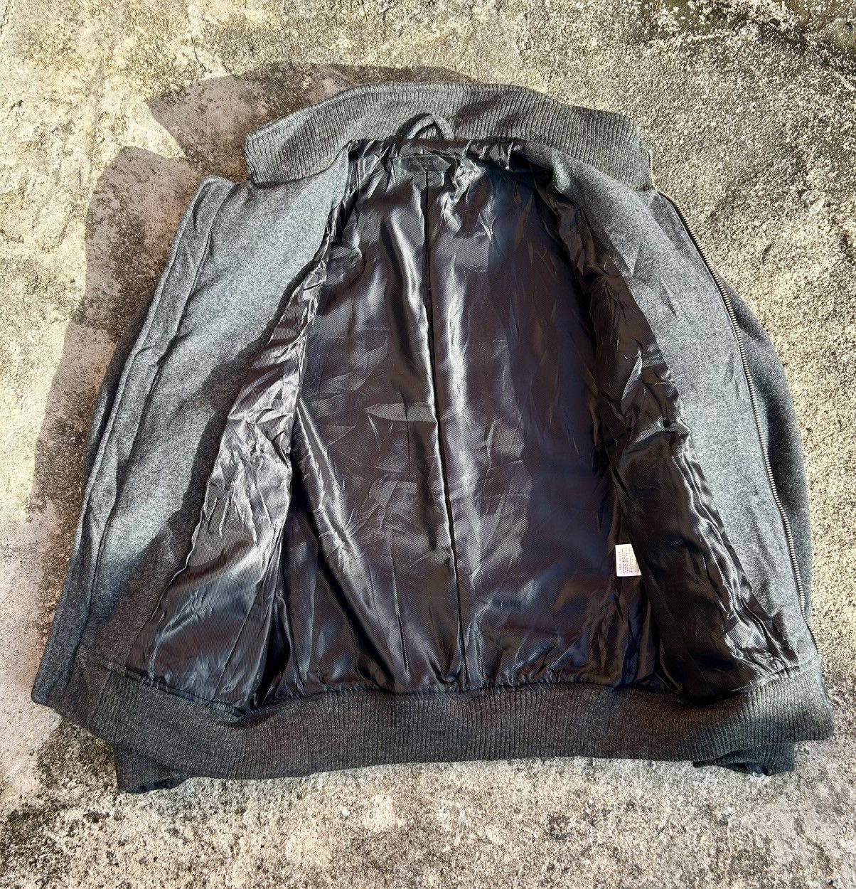 Other Plus One Wool Blend Casual Jacket With A Stand-Up Collar Size US M / EU 48-50 / 2 - 9 Thumbnail