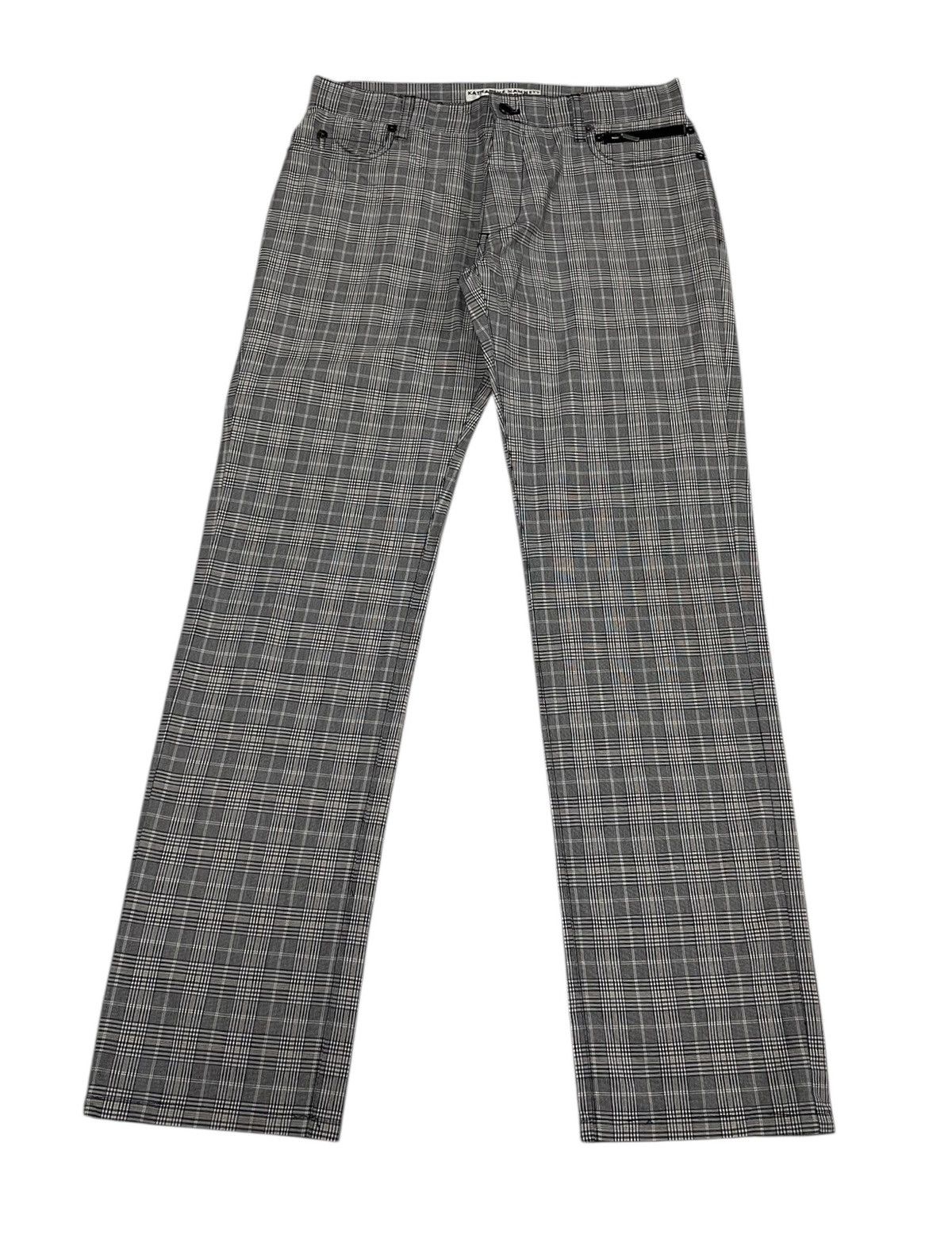 Katharine Hamnett London Vintage Katherine Hamnett London Plaid Pants Size US 29 - 2 Thumbnail