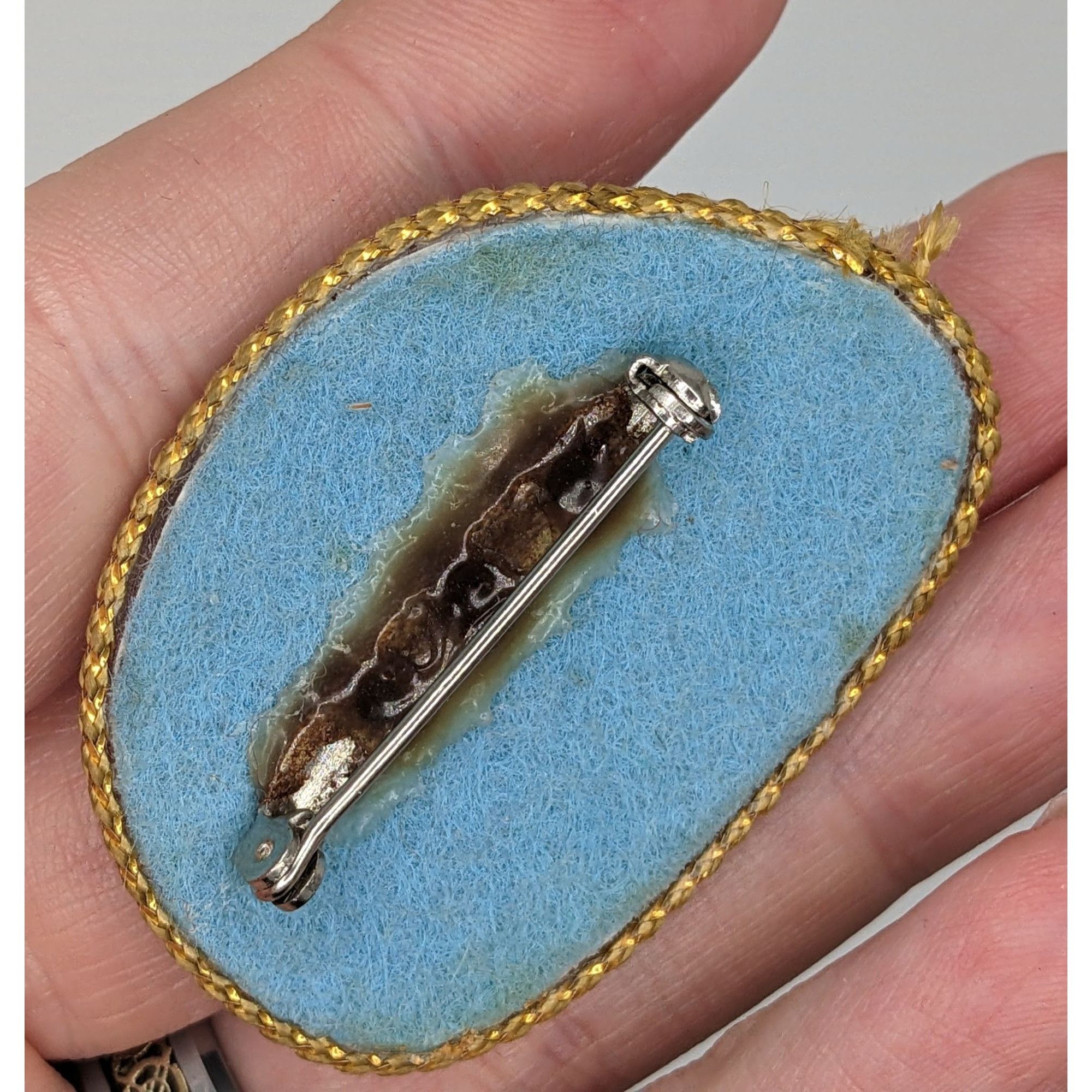 Handmade Handmade Victorian Style Upcycled Glasses Lens Brooch With P Size ONE SIZE - 6 Thumbnail