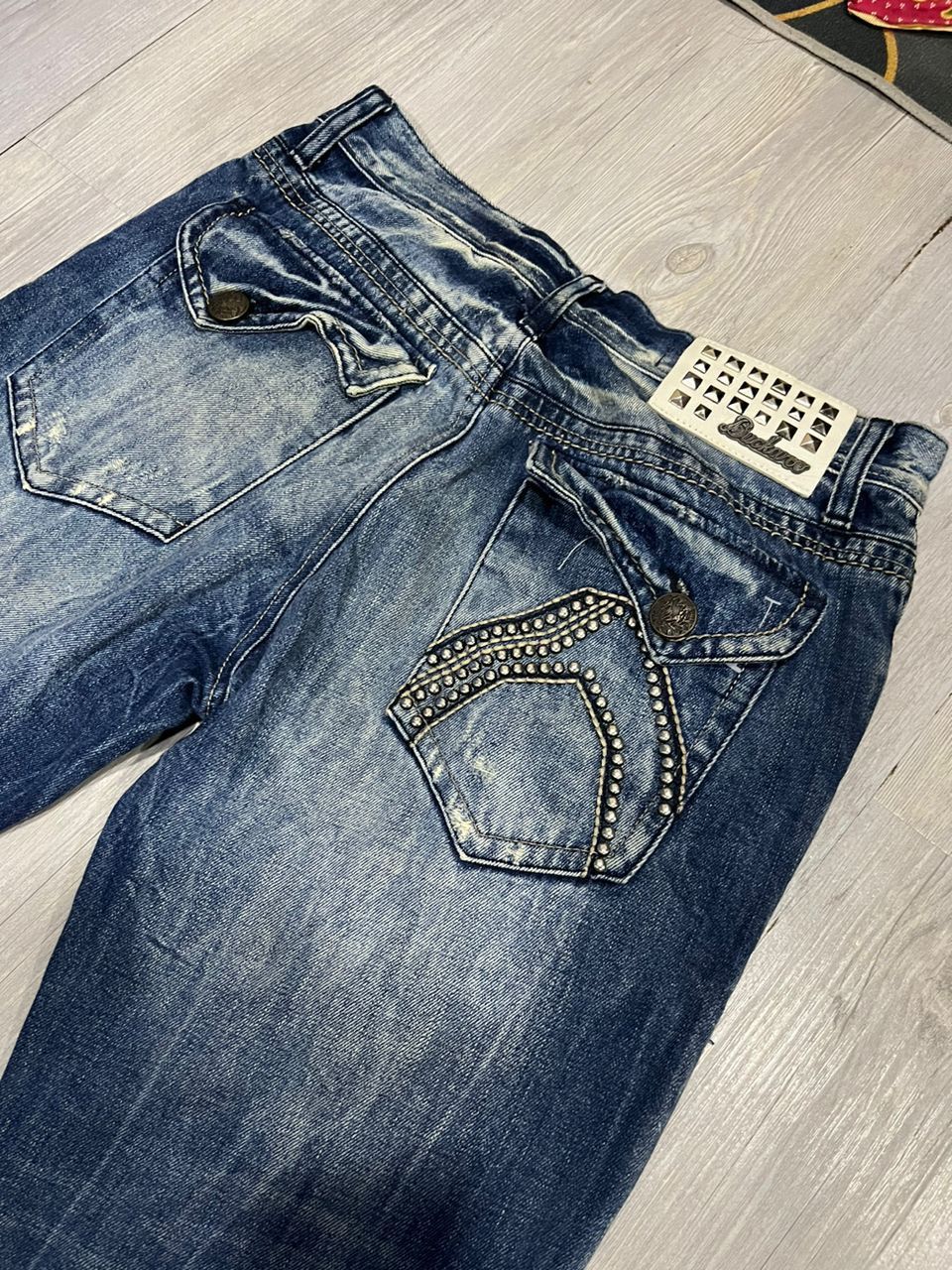 Hysteric Glamour Vintage Distressed Denim BUCKAROO Size US 32 / EU 48 - 3 Thumbnail