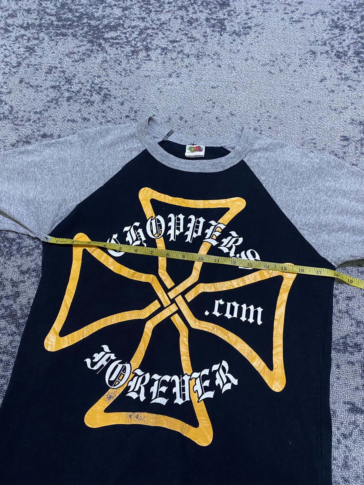 Hysteric Glamour × If Six Was Nine × Le Grande Bleu (L.G.B.) Y2k Choppers Forever cross long sleeve Size US M / EU 48-50 / 2 - 9 Thumbnail