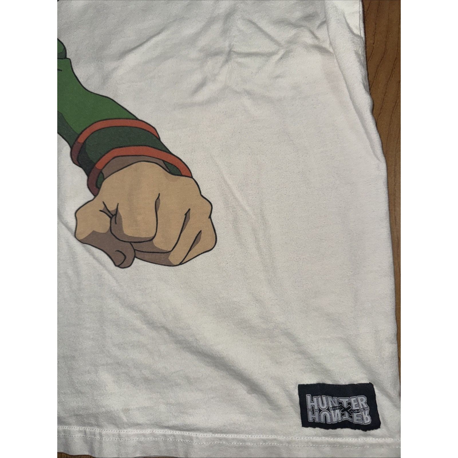 Band Tees × Vintage Dumbgood x Hunter x Hunter T-Shirt White XL 24x27 Anime Size US XL / EU 56 / 4 - 3 Thumbnail