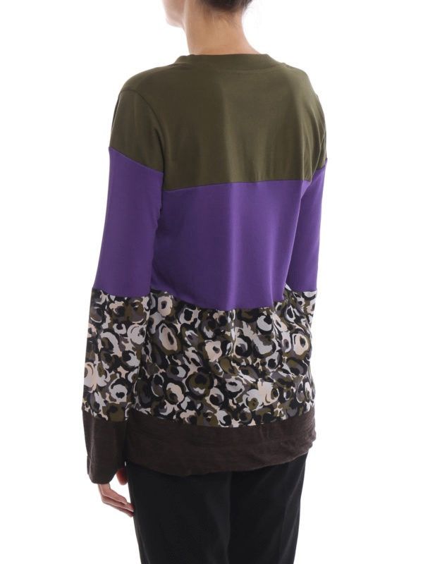 Marni Marni Colour Block Panelled Long Sleeve T-shirt RRP 350$ Size M / US 6-8 / IT 42-44 - 13 Thumbnail