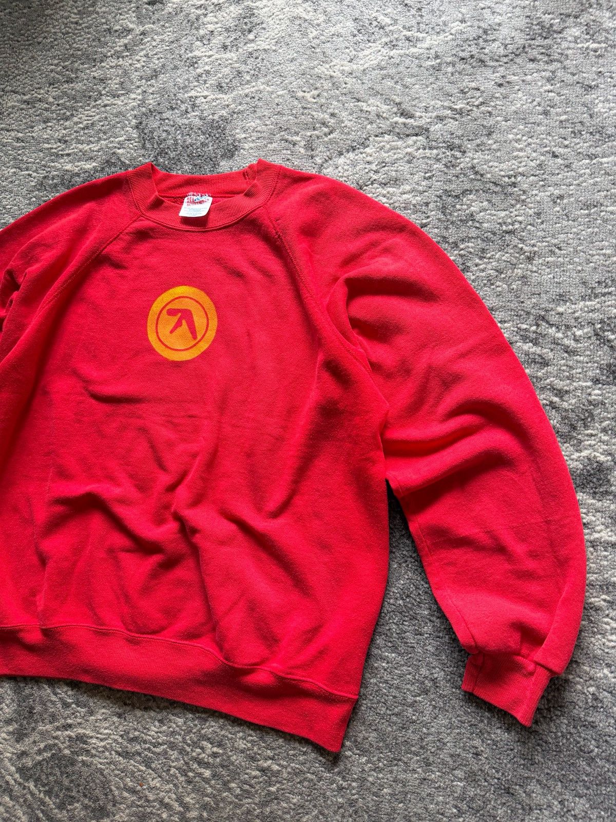 Hanes 90’s Hanes Aphex Twin Music Sweatshirt Size US XL / EU 56 / 4 - 3 Thumbnail