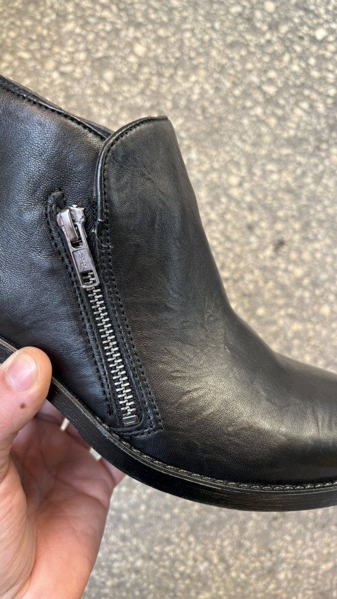 Other Handmade Italian Leather Ankle Boot 41 Minimalist Design Size US 8 / EU 41 - 3 Thumbnail