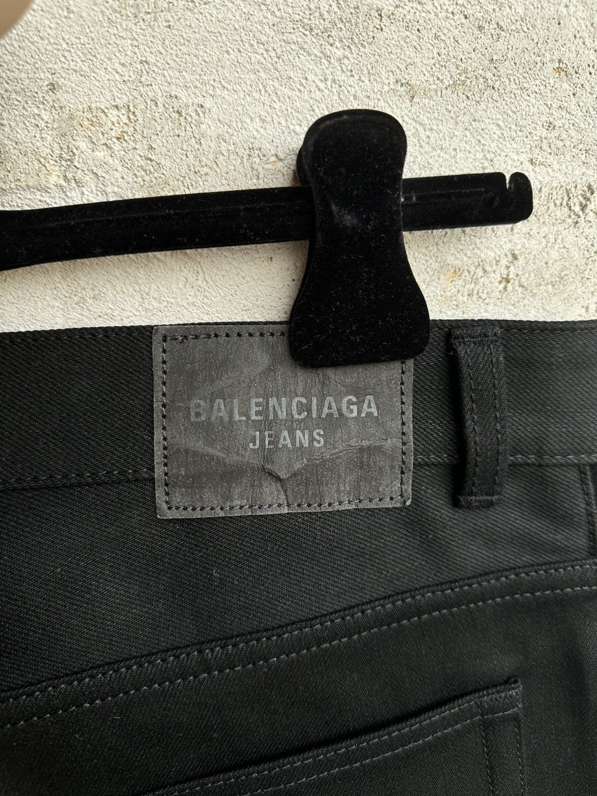 Balenciaga [34] 1390$ Spring26 Japanese Curved Knee denim pants Size US 34 / EU 50 - 12 Thumbnail