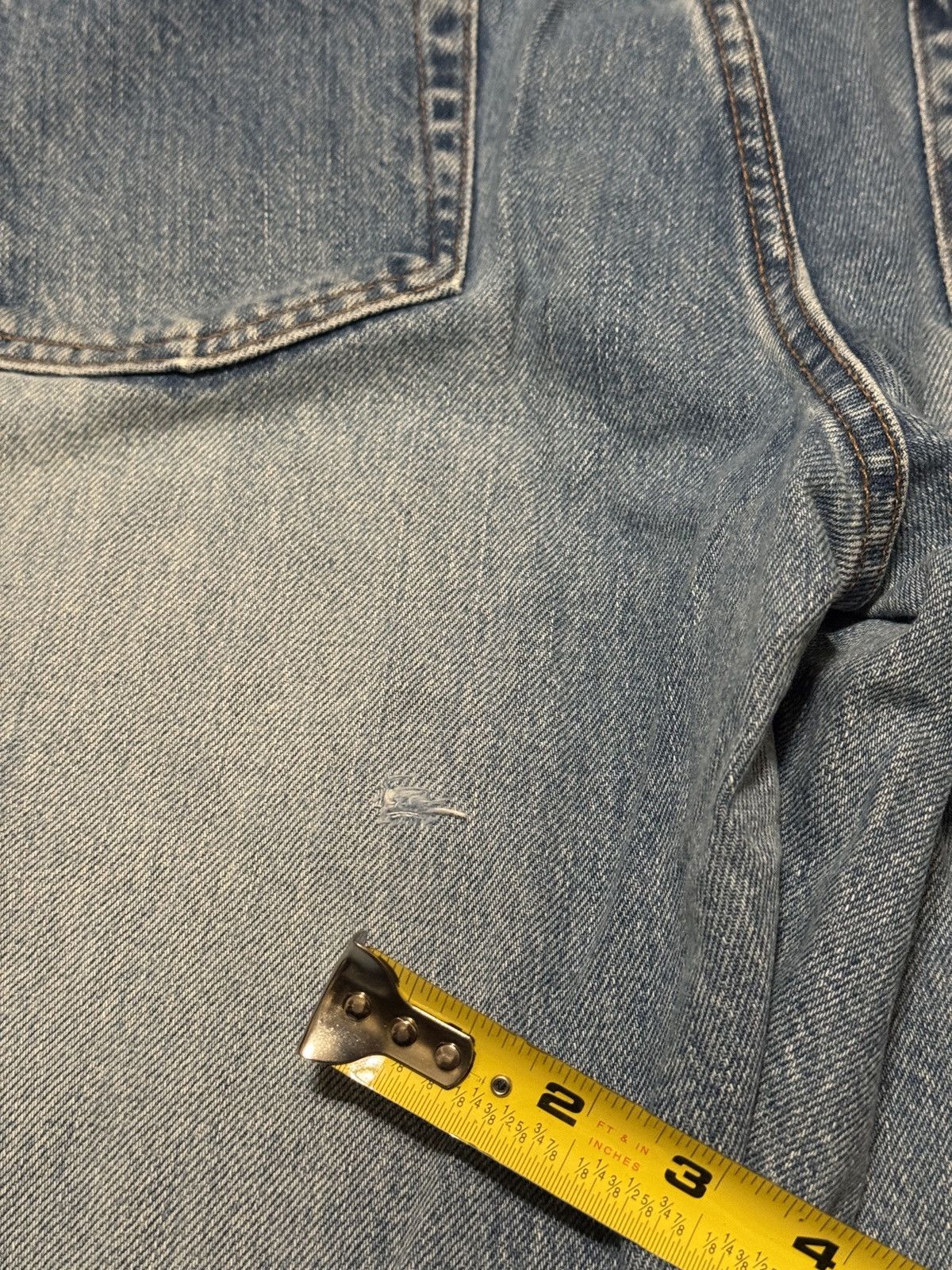 Old Navy Y2K Old Mavy Low Rise Flare Women 14 36x32 Light Wash Jeans Size 36" / US 14 / IT 50 - 8 Thumbnail