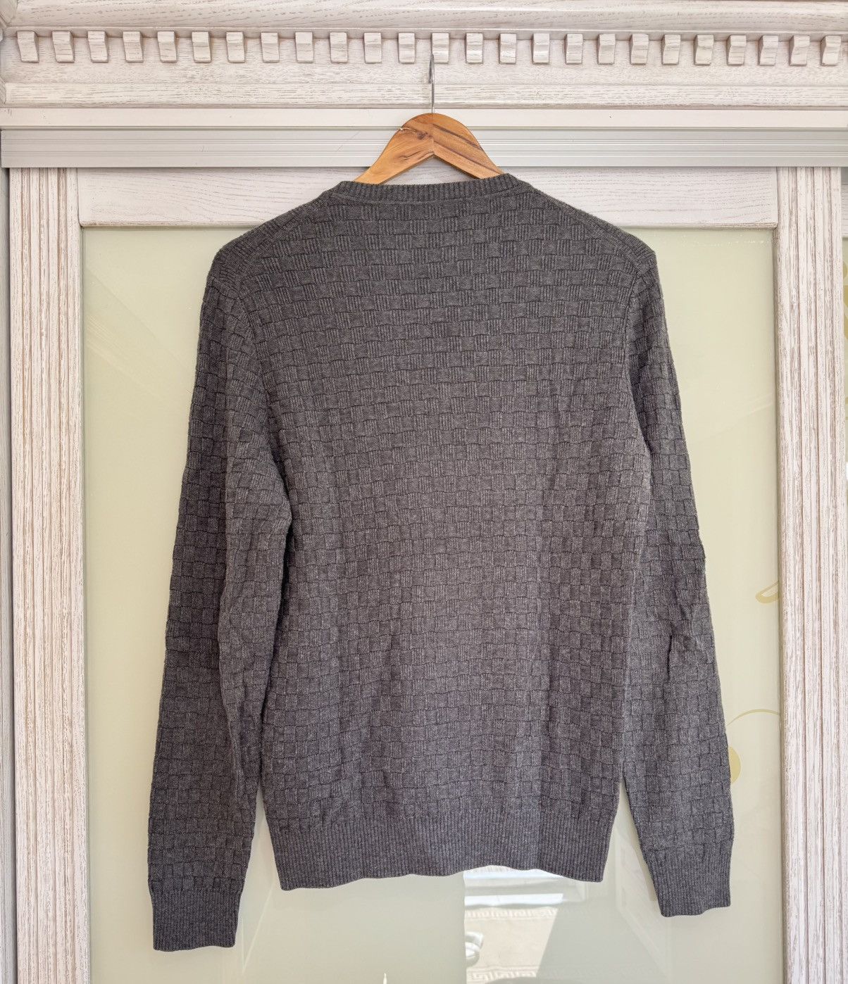 Louis Vuitton Louis Vuitton Damier Crew Neck Sweater LV Monogram Sweater Size US S / EU 44-46 / 1 - 2 Thumbnail