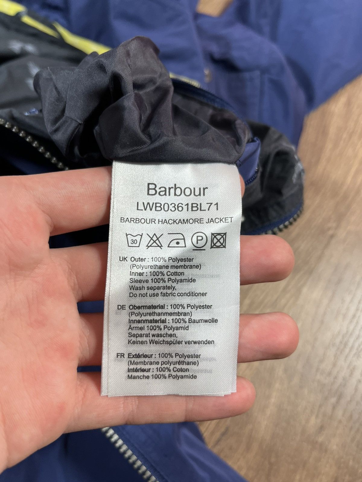Barbour Barbour Women’s Nylon Hackamore Parka Jacket Size L / US 10 / IT 46 - 13 Thumbnail