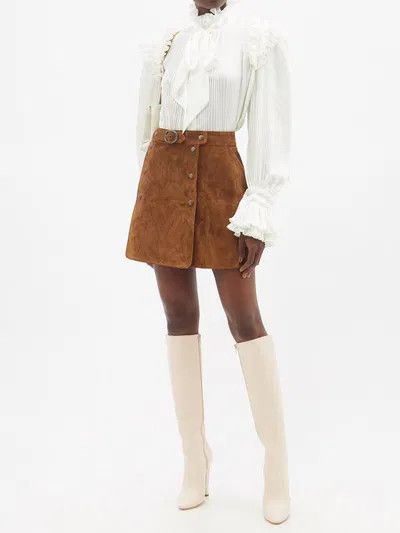 Saint Laurent Paris o1y0126 Boots in Beige Size US 6 / IT 36 - 5 Thumbnail