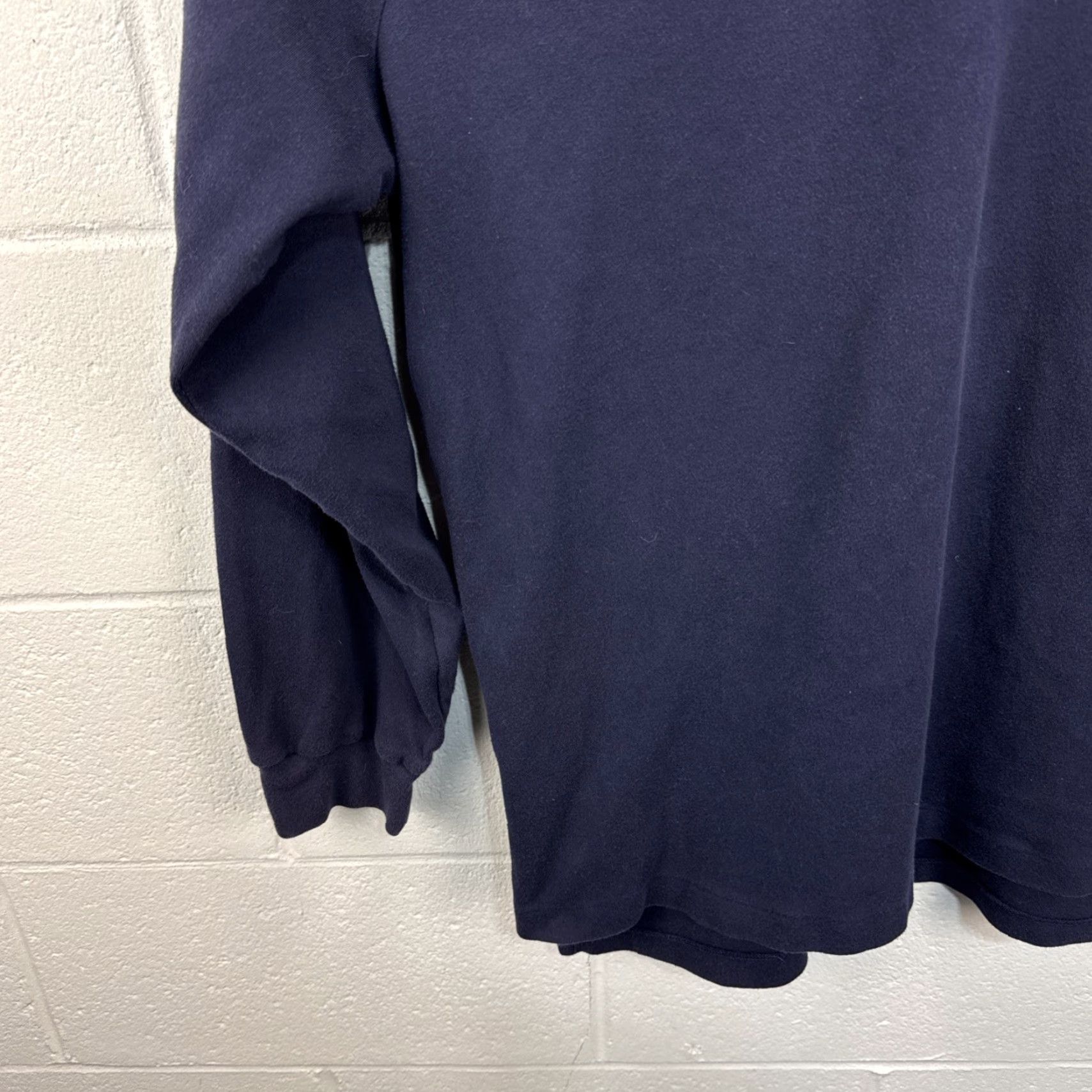 Polo Ralph Lauren Polo Ralph Lauren Polo Shirt Mens 2XL Navy Blue Logo Embroidered Classic Preppy Long Sleeve Size US XXL / EU 58 / 5 - 6 Thumbnail