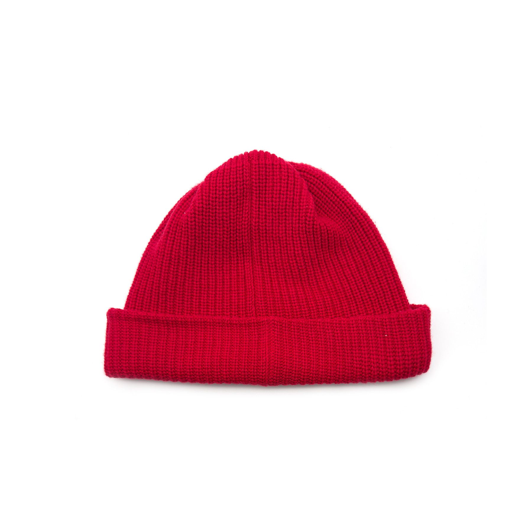 Chrome Hearts Chrome Hearts Red Cashmere Star Leather Patch Beanie Size ONE SIZE - 2 Thumbnail