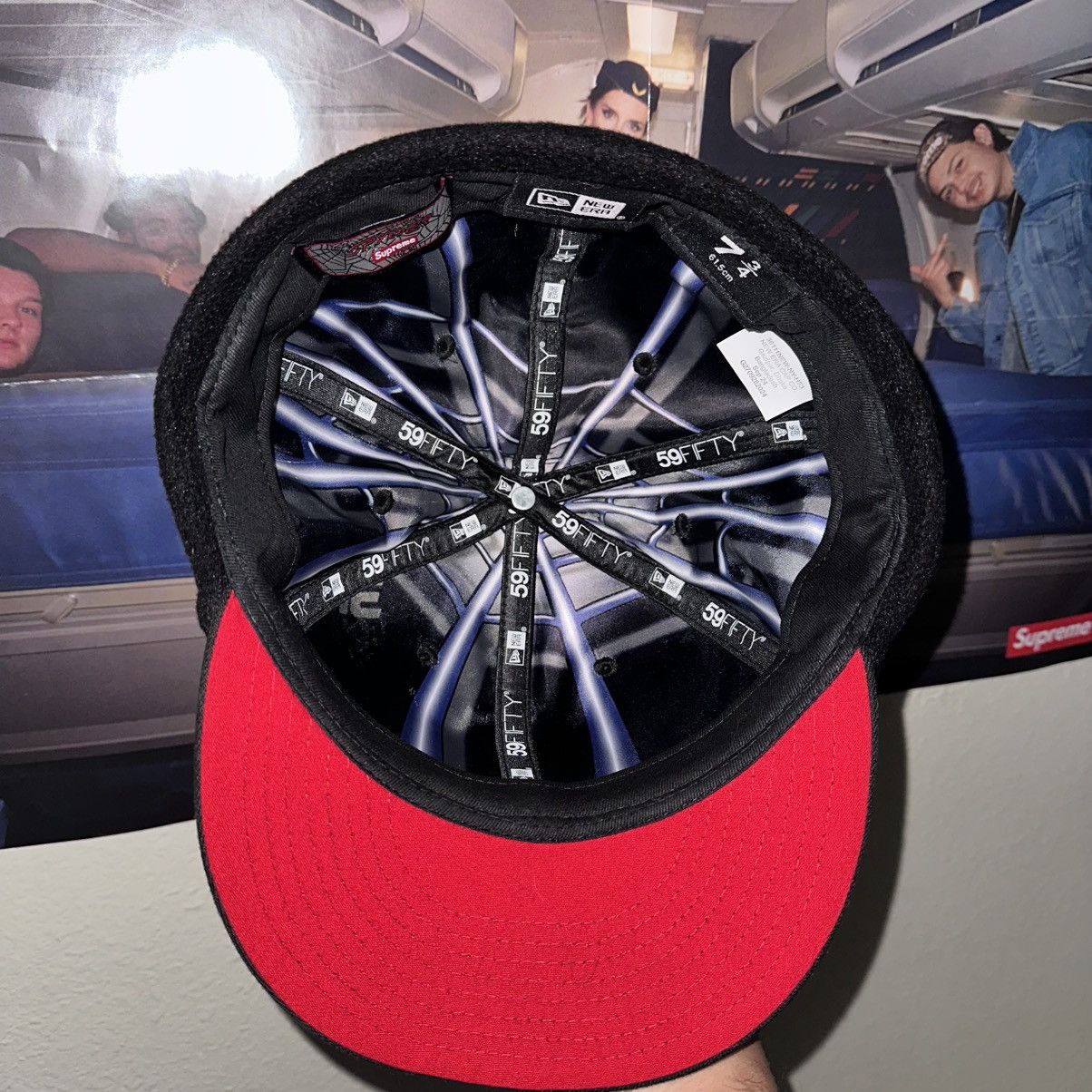 Spyder × Supreme Supreme X Spyder X New Era Fitted Hat Size ONE SIZE - 7 Thumbnail